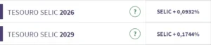 tesouro selic
